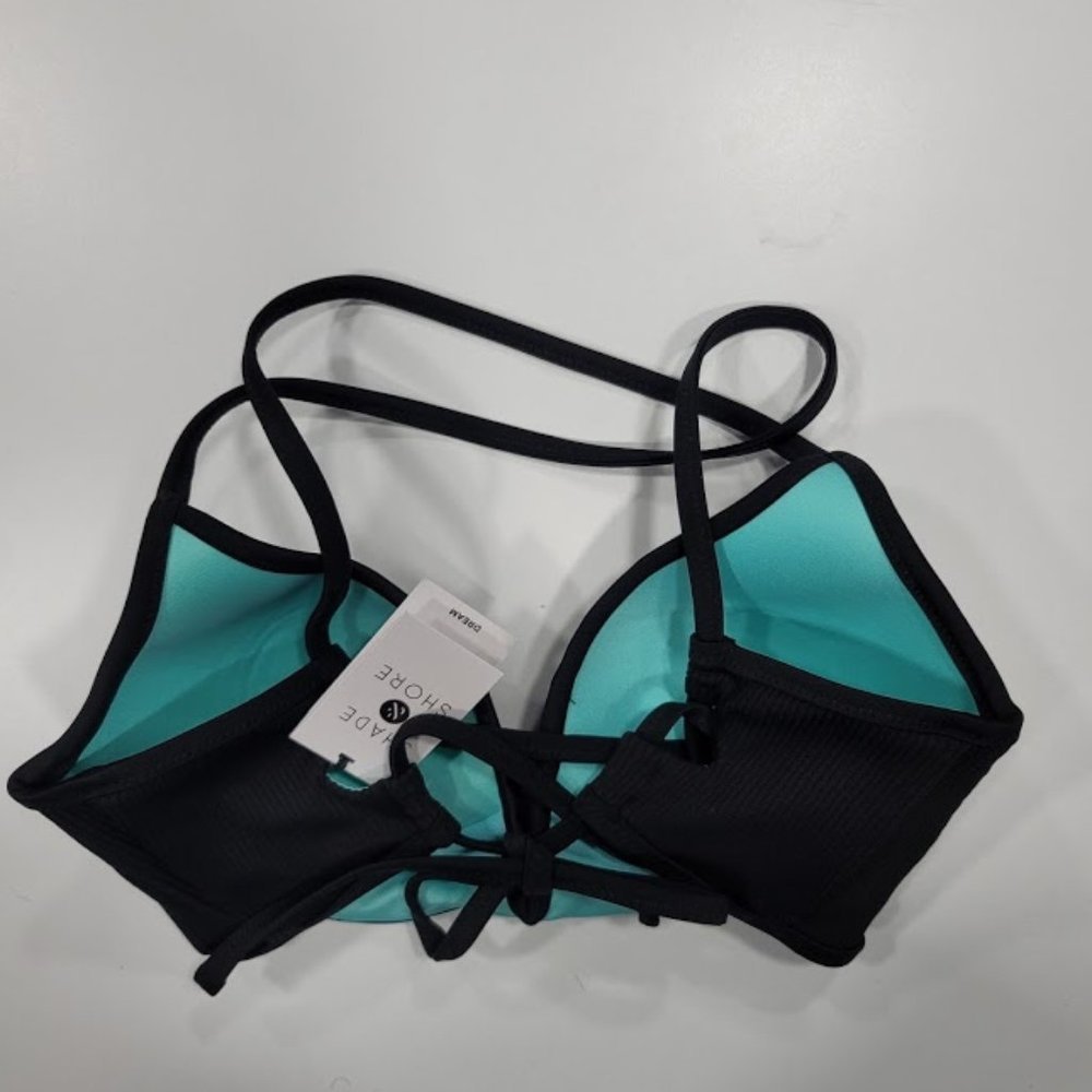 Shade & Shore V-Wire Ribbed Bikini Top - Picture 6 of 9